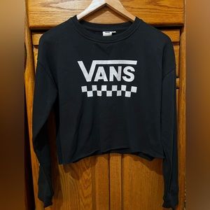 Vans cropped crew neck